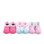 BF Pink Pack of 3 Socks SK3004D