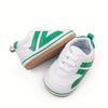 Infant White Simple Sports  - Non-Slip Rubber Sole Shoes SH7163H