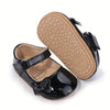 Baby Girls Cute Bow Princess Shoes Infant Magic Sticker Anti-slip Shoes SH7161D