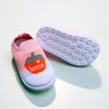 Pink Baby Soft Bottom Walking Sneakers Toddler Rubber Sole Fruit Character First Walkers Infant Shoes SH7168D
