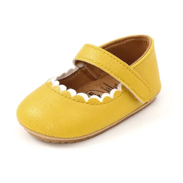 Yellow Fashionable Baby Girl's Shoes SH7141B