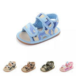 SKY Blue Camouflage Summer Cool Sandals SDL7534D