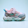 Pink & Silver with Duck Face Jogger Shoes SH7048B