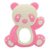 Pink Ecofriendly Silicone Rubber Panda Cartoon Teether BCP1007A