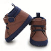 Brown Baby Boy Booties BTS9125A