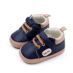 Navy Baby Boy Shoes SH7065B