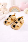 JF Brown Stylish Summer Rubber-Soled Sandals for Boys SDL7567B