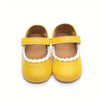 Yellow Non-Slip First Walker for Infants & Toddlers Soft Sole Shoes SH7163G