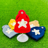 Red Winter Warm Star Knitting Hat Cap CP5002F