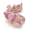 Pink Bow Booties BTS9073A