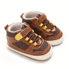 Toddler Casual Sneakers - Geometric Pattern, All-Season Comfort Athletic Shoes, Indoor & Outdoor Non-Slip Walking Shoes SH7169A
