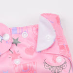 Pink Stars Reusable Baby Infant Nappy Cloth Diaper BCP1017F