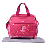 Baby Sky Pink Dino Bag with Mat BG5509A