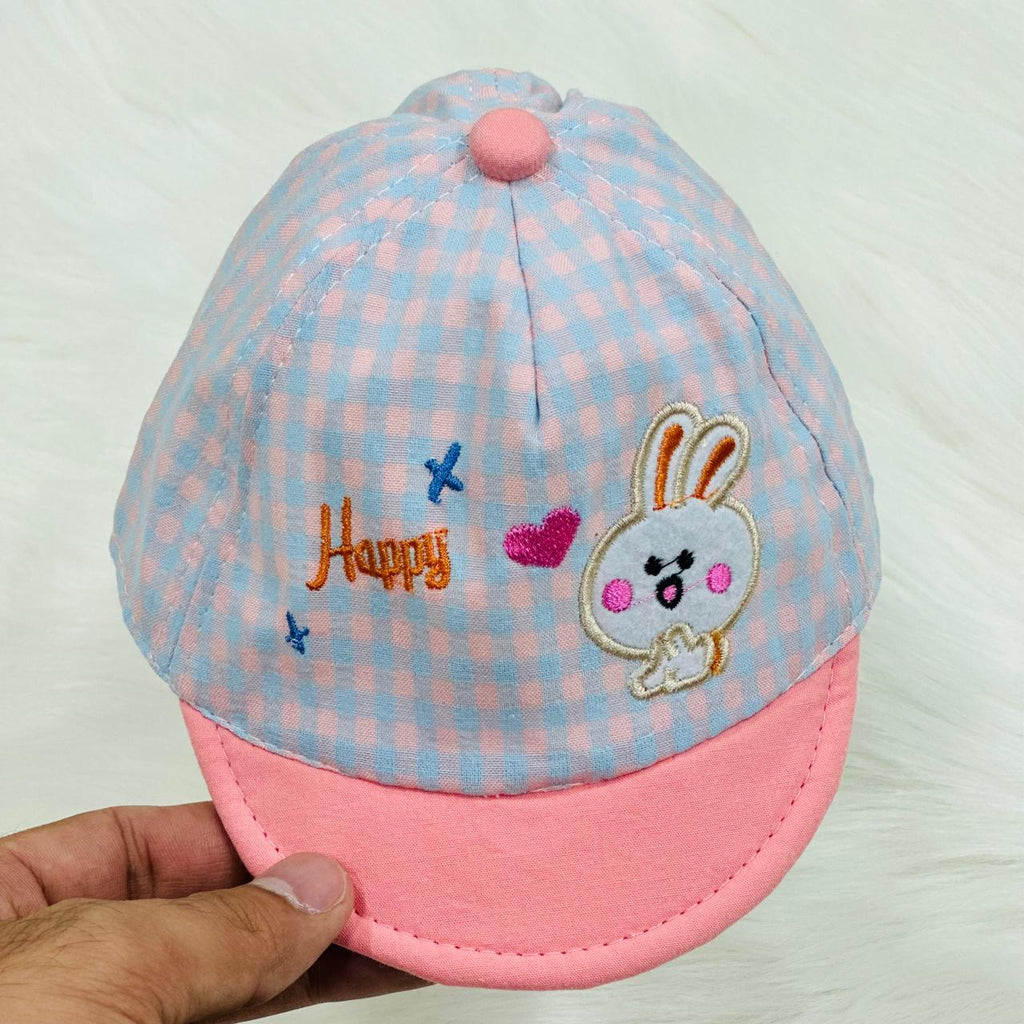 Fashion Baby Pink Happy Face Cap CP5038A