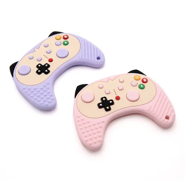 Pink Pastel Gamepad Teether BCP1043C