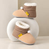 JF Premium Camel Beige Cozy Winter Shoes SH7188B