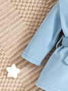 Flannel Hooded Sleepwear Coral Velvet Embroidered Fox Cute Cartoon Baby Clothes NS6100