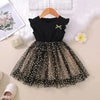 JF Black & Golden Fancy Frock FD6076C