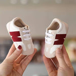 Red & White Ruber Sole Shoes SH7055A