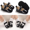 Black Baby Princess Soft Sole Booties BTS9114B