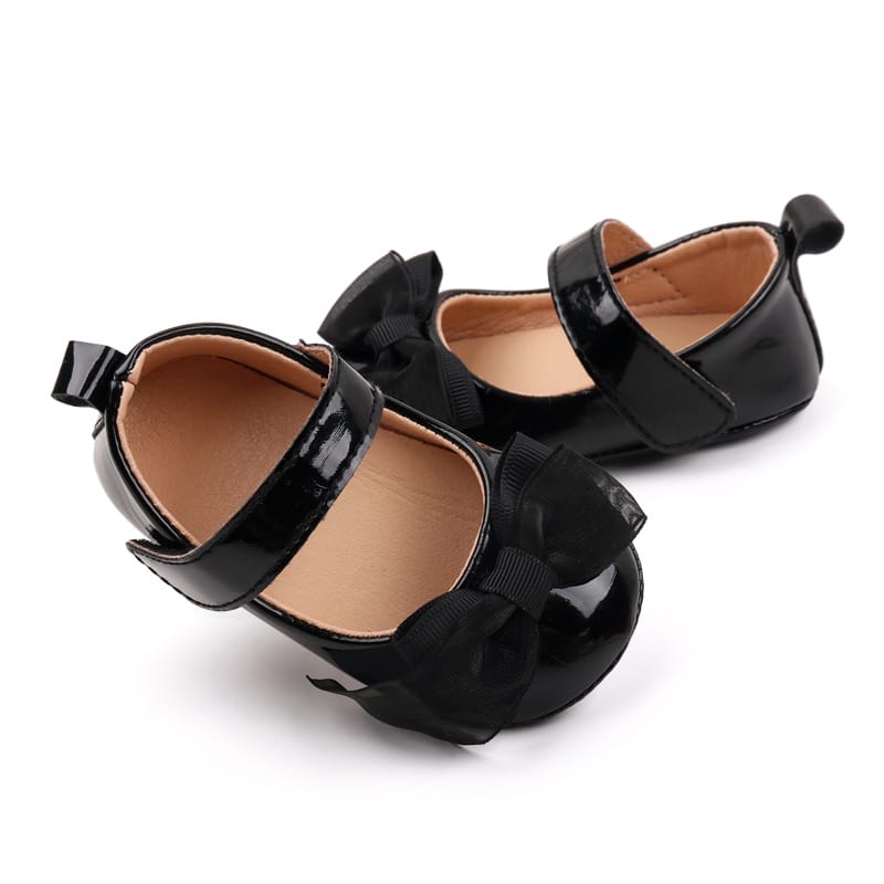 Black Butterfly Bow Shoes SH7110D