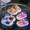 Brown Children's Outdoor Sandals Non-Slip Summer Sandals SDL7550B