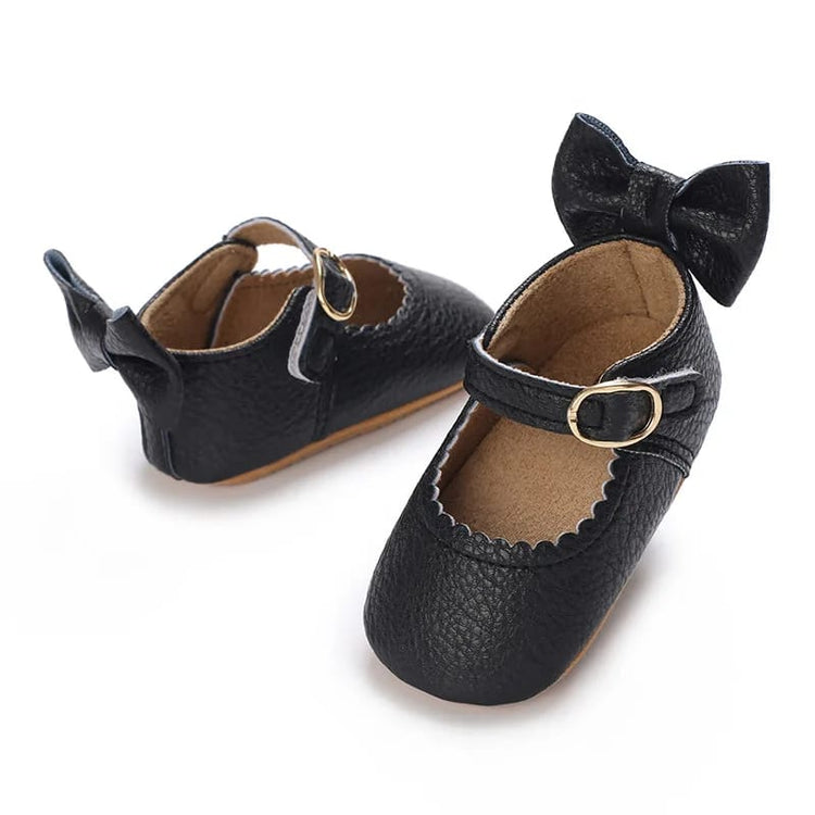 Black Baby Princess Shoes SH7088B