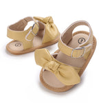 Golden Sandals with Bow SDL7502B