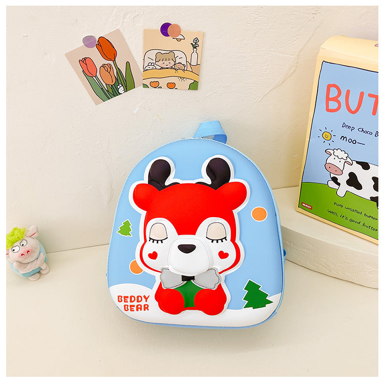 Sky Blue Beddy Bear Character Premium Quality Bag for Kids BG5522