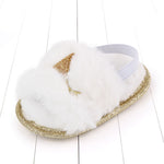 White Fur Slipper SLP8012A