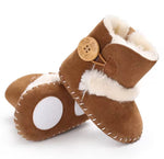 Brown Cute Comfortable Baby Warm Shoes SH7149B