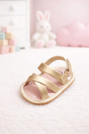 JF Gold Color Summer Rubber-Soled Sandals for Girls SDL7558A