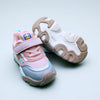 Pink & Silver with Duck Face Jogger Shoes SH7048B