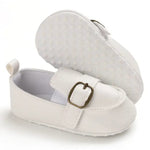 Casual Slip-on Low Top Loafer White Booties for Baby Boys BTS9107C