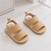 JF Soft Beige Summer Rubber-Sole Sandals for Boy SDL7590B