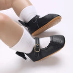 Black Baby Princess Shoes SH7088B