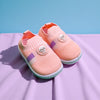 Pink Baby Soft Bottom Walking Sneakers Toddler Rubber Sole Cartoon Character First Walkers Infant Shoes SH7168F