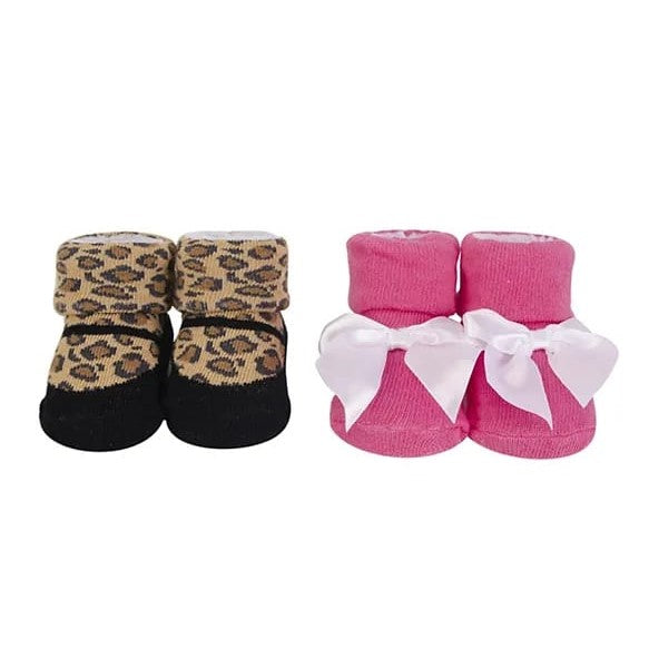 HB Leopard Print Headband & Socks 5pcs Set HA4001A