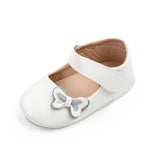 White Baby Girls PU Princess Soft Baby First Walker Shoes SH7112A