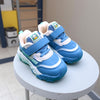 Blue & Sliver with Duck Face Jogger Shoes SH7048A