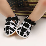 Balck & White Sandals SDL7508A