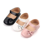 Pink Baby Girls PU Princess Soft Baby First Walker Shoes SH7112B