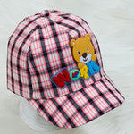 Children's Fashion Black & Pink Cap CP5033B