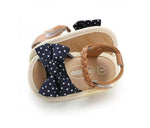 Blue Doted Sandals SDL7507C