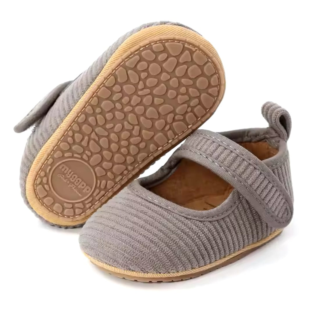 Gray Toddler Baby Girls Shoes SH7145A