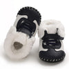 Navy Blue & White Toddlers Winter Fashionable Boys And Girls Shoes SH7155A