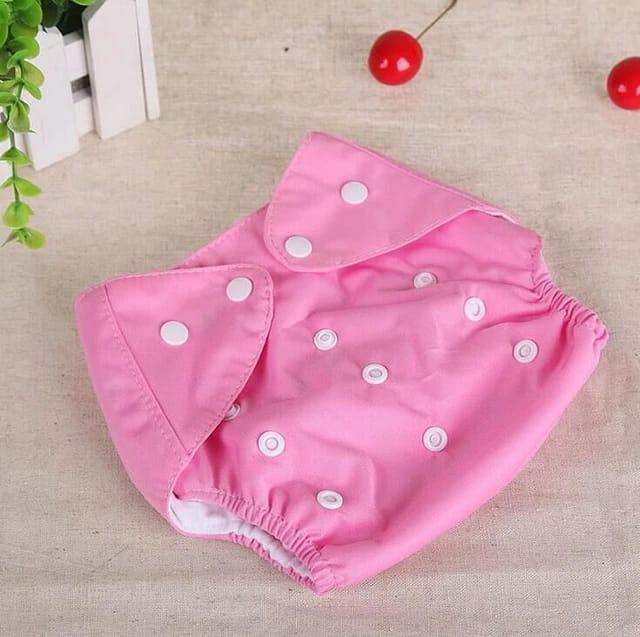 Pink Reusable Baby Infant Nappy Cloth Diaper BCP1016A