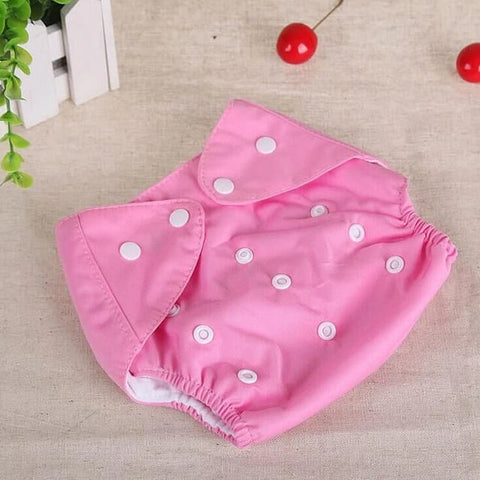 Pink Reusable Baby Infant Nappy Cloth Diaper BCP1016A