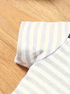 5pcs Baby Boys Cartoon Lion And Stripe Pattern Jumpsuits, Short Sleeves 100% Cotton Comfortable Summer Bodysuits, For Outdoor BS6098I