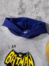 Batman Design Baby Hoodie & Trouser Set - Soft Fleece Stuff, Machine Washable - Perfect for Winter, Perfect for Outdoor TS6419A
